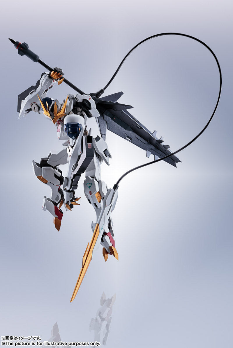 BANDAI Metal Robot Spirits SIDE MS Gundam Barbatos Lupus Rex Action Figure GIAPPONE