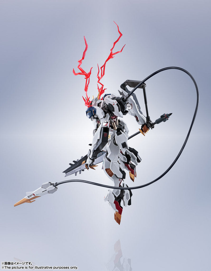 BANDAI Metal Robot Spirits SIDE MS Gundam Barbatos Lupus Rex Action Figure GIAPPONE