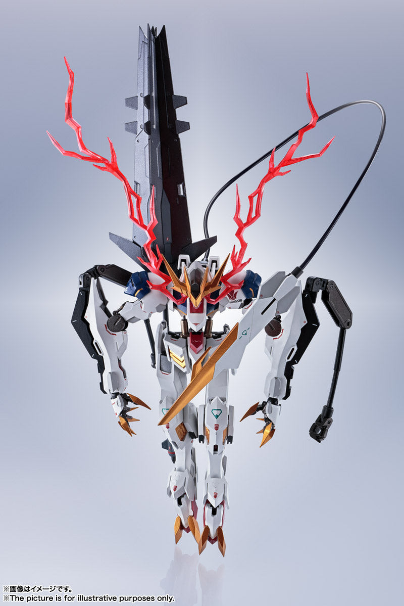BANDAI Metal Robot Spirits SIDE MS Gundam Barbatos Lupus Rex Action Figure GIAPPONE