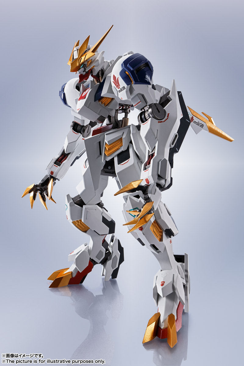 BANDAI Metal Robot Spirits SIDE MS Gundam Barbatos Lupus Rex Action Figure GIAPPONE