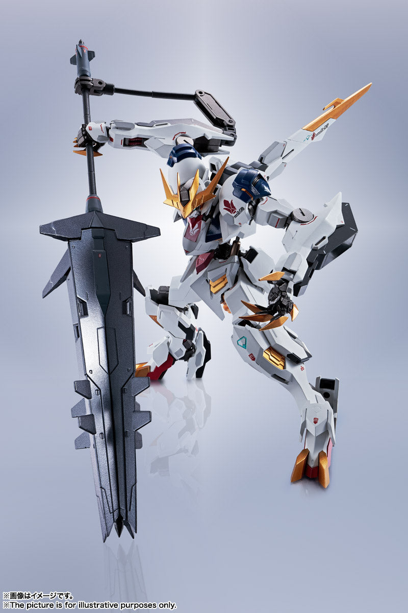 BANDAI Metal Robot Spirits SIDE MS Gundam Barbatos Lupus Rex Action Figure GIAPPONE