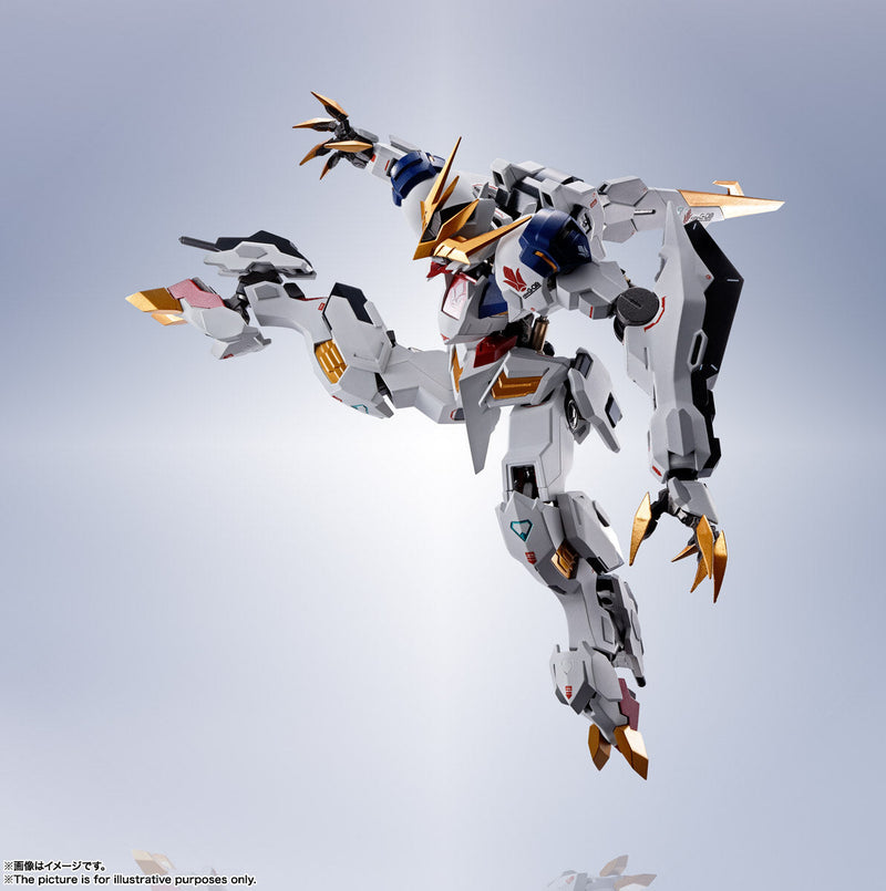 BANDAI Metal Robot Spirits SIDE MS Gundam Barbatos Lupus Rex Action Figure GIAPPONE