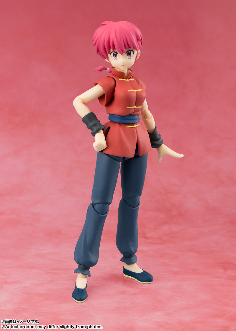 BANDAI S.H.Figuarts Ranma 1/2 Ranma Action Figure JAPON OFFICIEL
