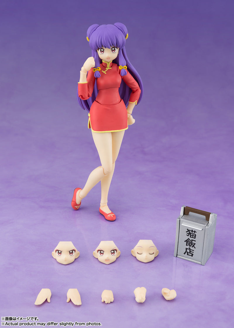 BANDAI S.H.Figuarts Ranma 1/2 Shampoo Action Figure UFFICIALE DEL GIAPPONE