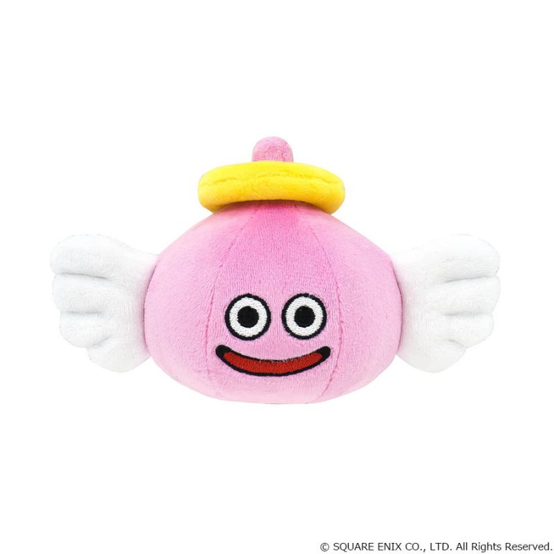 Square Enix Dragon Quest Smile Slime Angel Slime S Size Plush JAPAN OFFICIAL