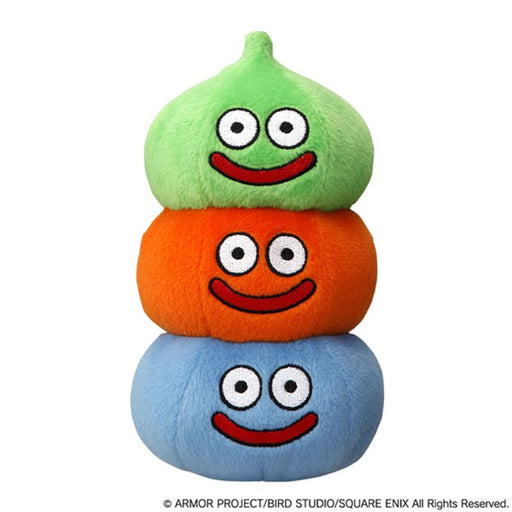 Square Enix Dragon Quest Smile Slime Slime Stack S Size Plush JAPAN OFFICIAL