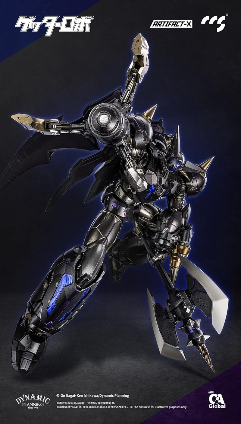 C&A Global Ltd. x CCSTOYS ARTIFACT-X-Serie Actionfigur aus schwarzer Getter-Legierung