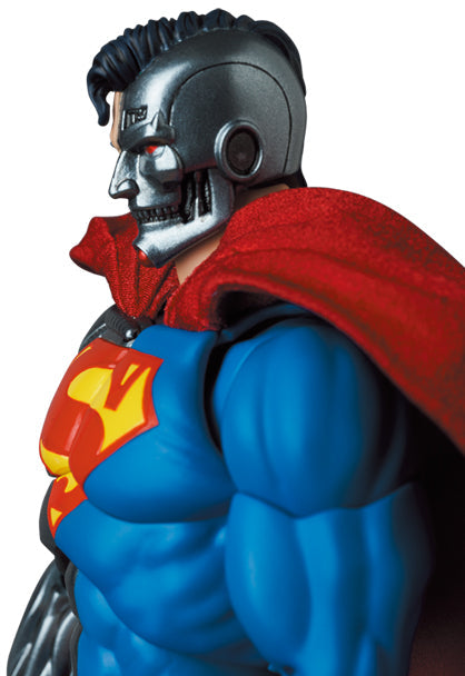 Medicom Toy MAFEX No.164 Retorno do Superman Cyborg Superman Action Figure JAPÃO