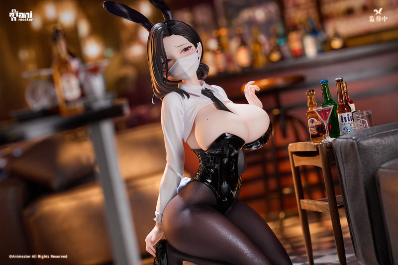 Animester Dongtan Bunny Girl Original Illustration von K Pring 1/6 Figur JAPAN