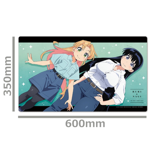 Azu Maker Ruri no Houseki Ruri & Nagi Tappetino in gomma per personaggi UFFICIALE DEL GIAPPONE