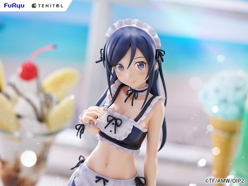 FuRyu TENITOL TALL Oreimo 2 Ayase Aragaki Maillot de bain Maid ver. Figurine JAPON