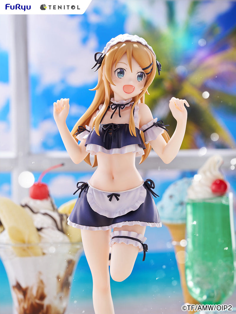 FuRyu TENITOL TALL Oreimo 2 Kirino Kousaka Maillot de bain Maid ver. Figurine JAPON