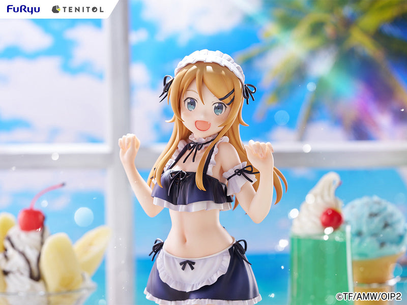FuRyu TENITOL TALL Oreimo 2 Kirino Kousaka Maillot de bain Maid ver. Figurine JAPON