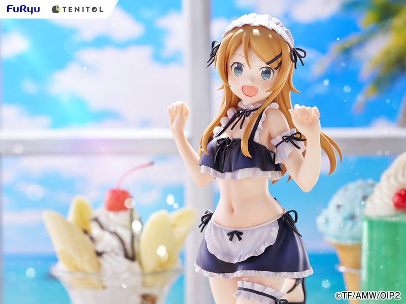 FuRyu TENITOL TALL Oreimo 2 Kirino Kousaka Maillot de bain Maid ver. Figurine JAPON