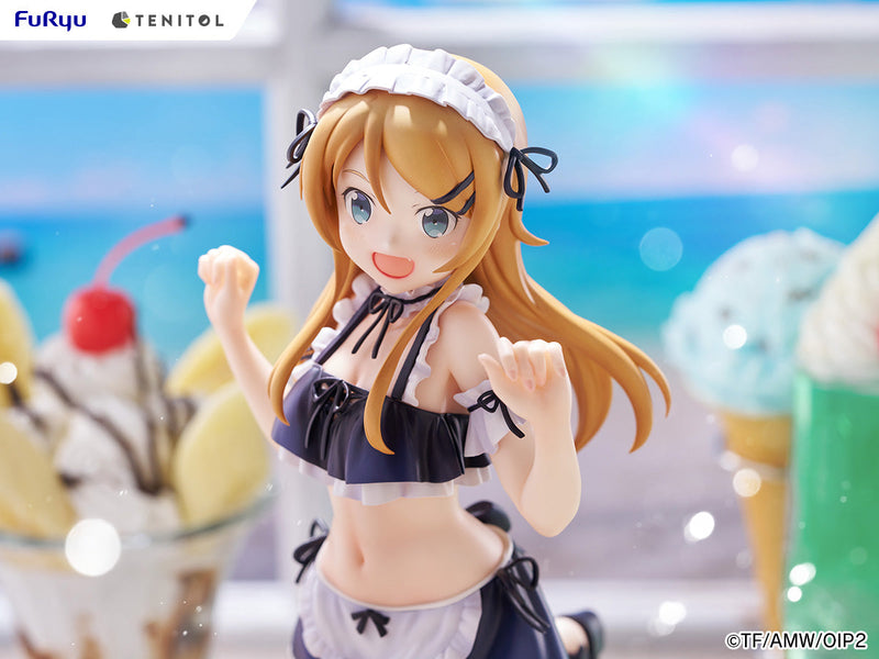 FuRyu TENITOL TALL Oreimo 2 Kirino Kousaka Maillot de bain Maid ver. Figurine JAPON