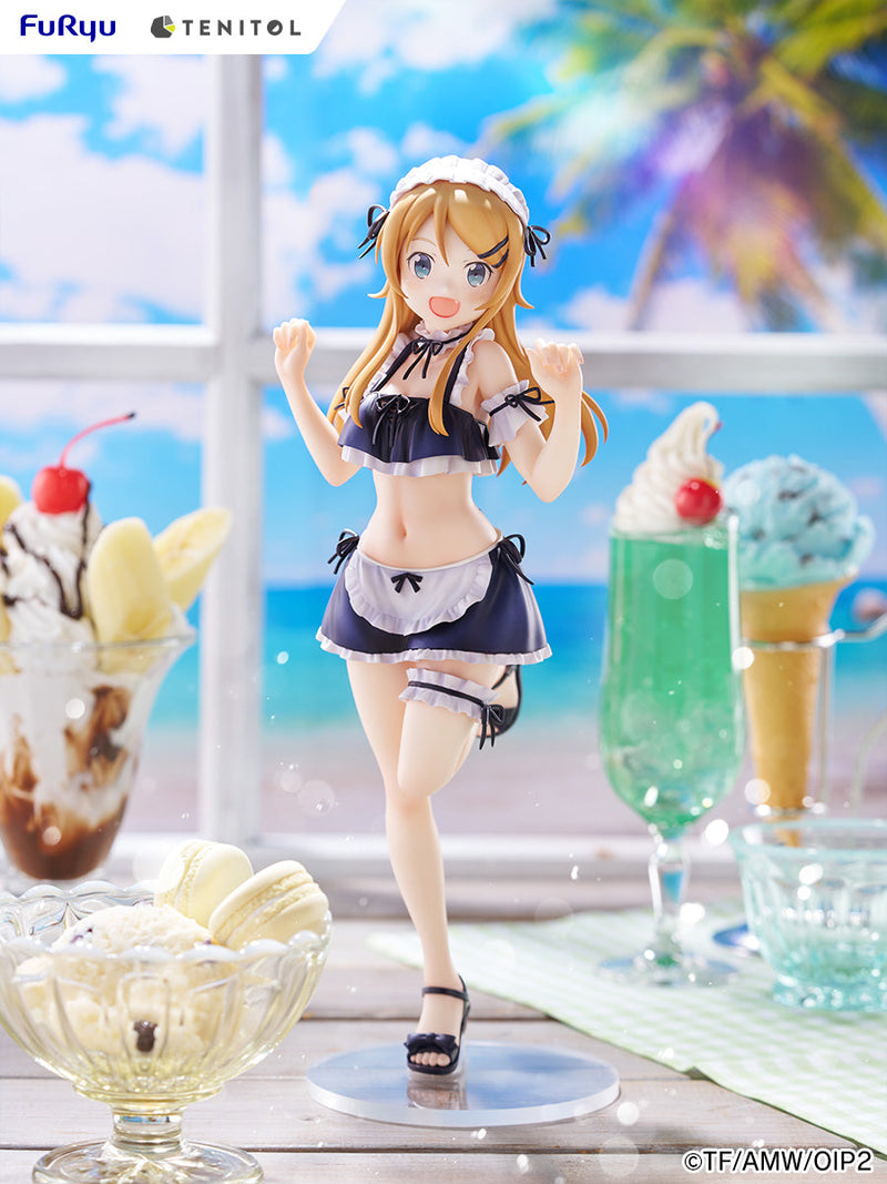 FuRyu TENITOL TALL Oreimo 2 Kirino Kousaka Maillot de bain Maid ver. Figurine JAPON
