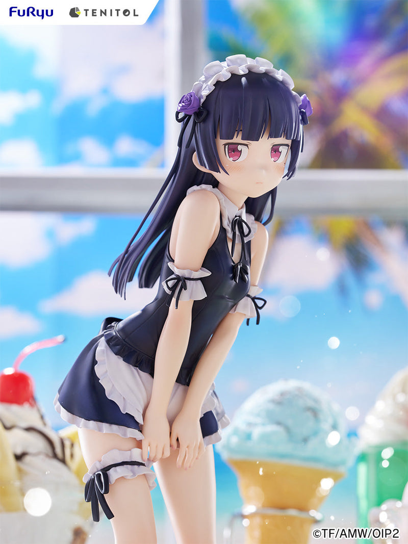 FuRyu TENITOL TALL Oreimo 2 Kuroneko Maillot de bain Maid ver. Figurine JAPON