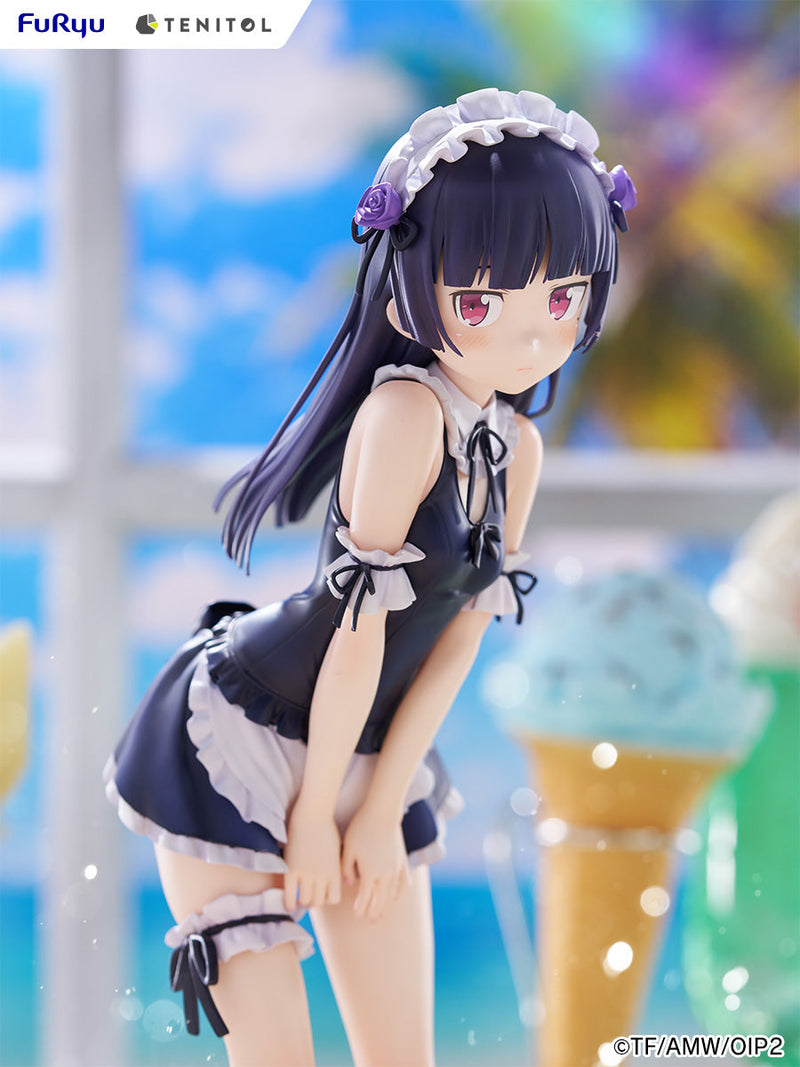 FuRyu TENITOL TALL Oreimo 2 Kuroneko Maillot de bain Maid ver. Figurine JAPON