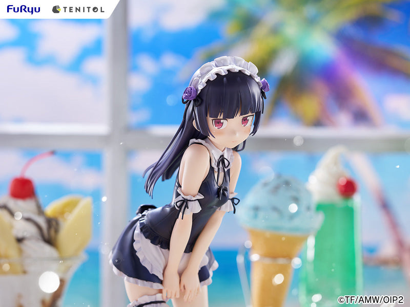 FuRyu TENITOL TALL Oreimo 2 Kuroneko Maillot de bain Maid ver. Figurine JAPON