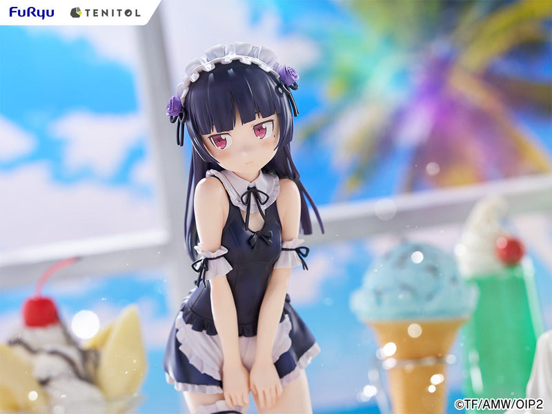 FuRyu TENITOL TALL Oreimo 2 Kuroneko Maillot de bain Maid ver. Figurine JAPON