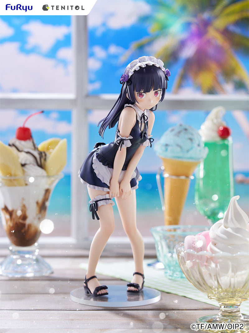 FuRyu TENITOL TALL Oreimo 2 Kuroneko Maillot de bain Maid ver. Figurine JAPON