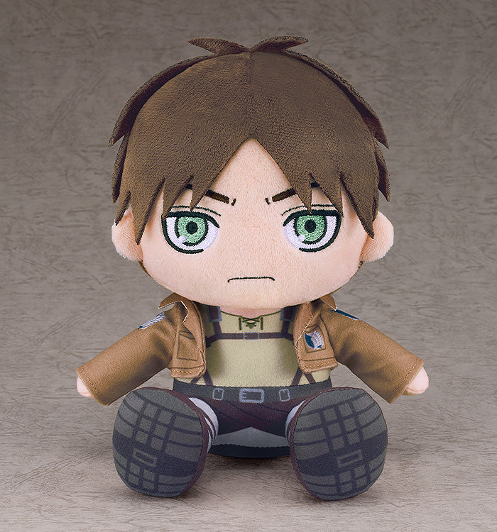 Good Smile Company Attack on Titan Eren Yeager muñeco de peluche OFICIAL DE JAPÓN