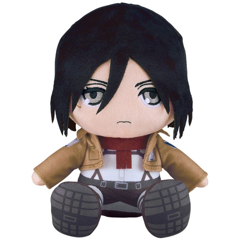 Good Smile Company Attack on Titan Mikasa Ackerman Plush Doll JAPAN OFFICIAL