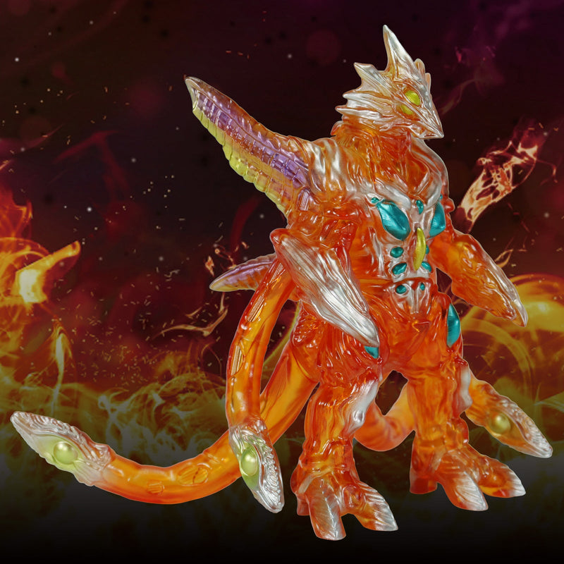 CCP Middle Size Series Gamera Vol. 8 Iris Clear Orange Ver. Figure JAPAN