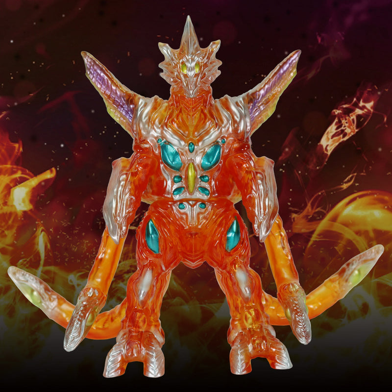 CCP Middle Size Series Gamera Vol. 8 Iris Clear Orange Ver. Figure JAPAN