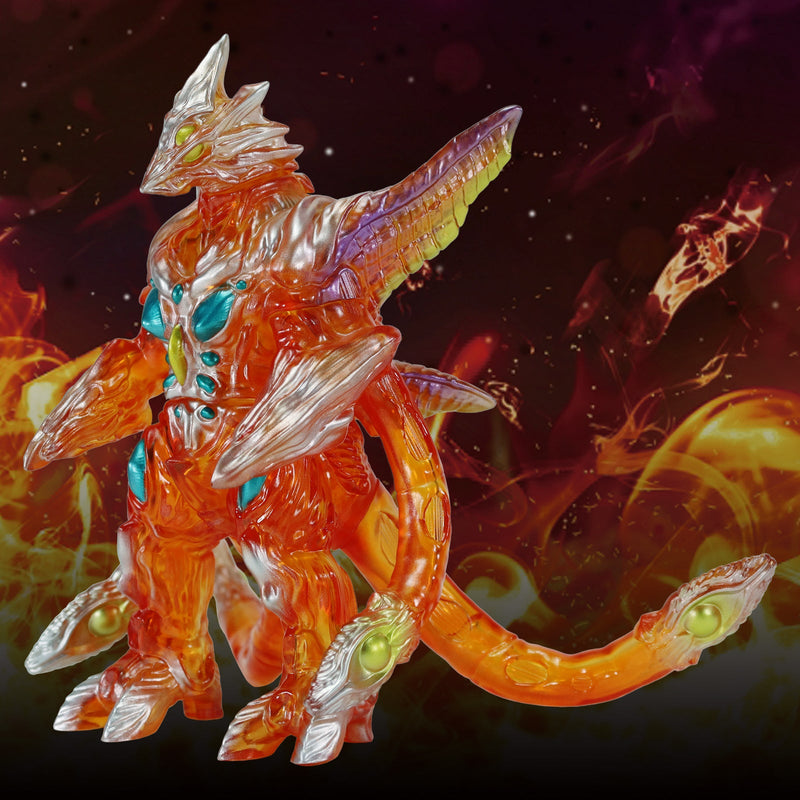 CCP Middle Size Series Gamera Vol. 8 Iris Clear Orange Ver. Figure JAPAN