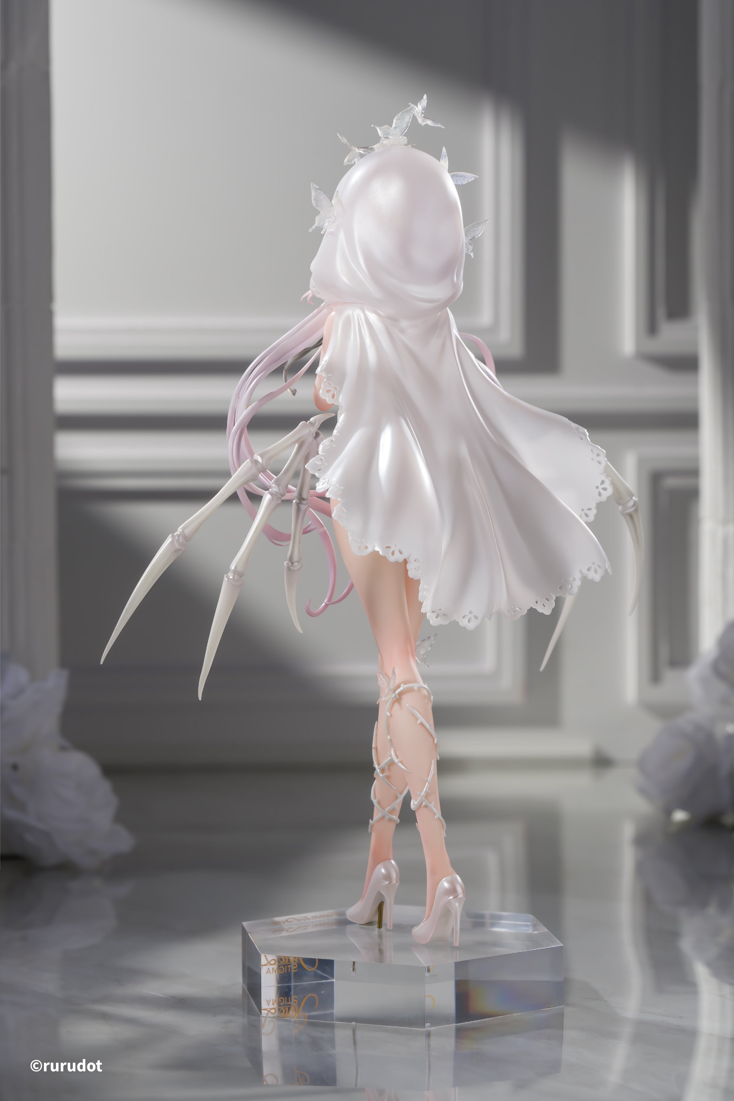 【タペストリー】white エリシア WINGS inc. Wu Ming Shi Jane Doe Stigma Ver. 1/7 Figure JAPAN