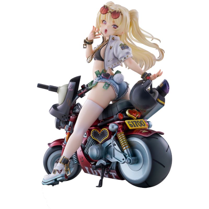 WING Azur Lane Bache Gorgeous Speed Star ver. 1/7 Figure tampak samping