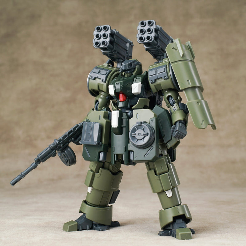 SHEIK MAINLAND Ultra Action Trooper Series Cannon Zarov Green 1/144 Model Kit