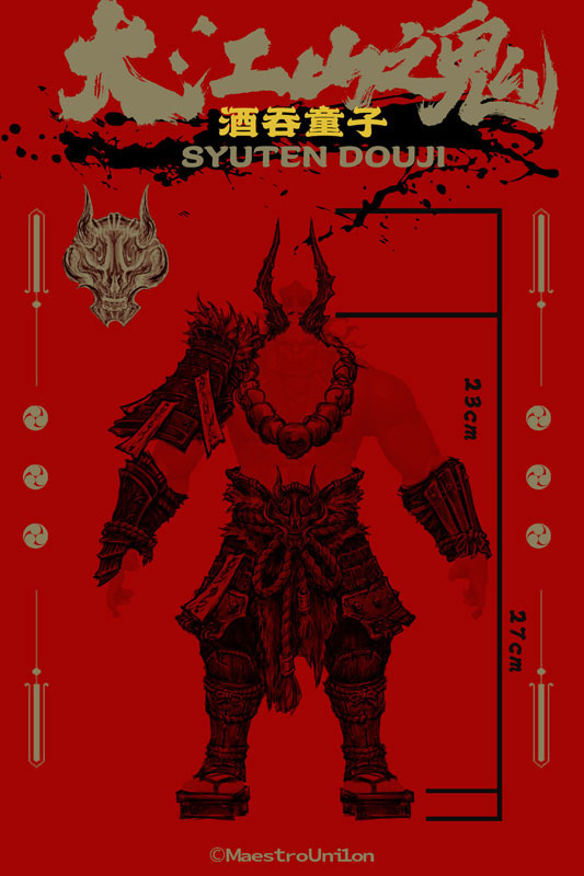 MAESTRO UNION Immortal Legend Series MU-IL001 Syuten Douji 1/12 Action Figure