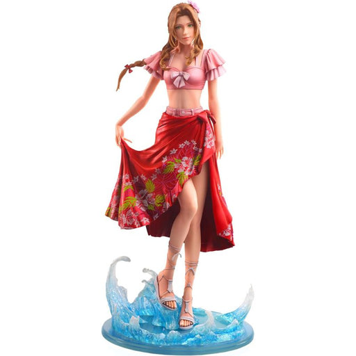 Final Fantasy VII Rebirth STATIC ARTS Aerith Gainsborough Swimsuit Ver. Figure