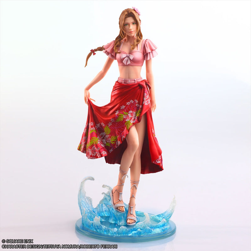 Final Fantasy VII Rebirth STATIC ARTS Aerith Gainsborough Swimsuit Ver. Figure