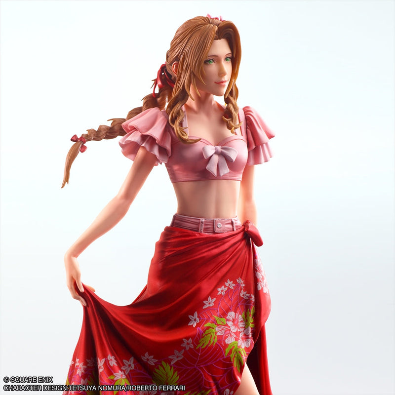 Final Fantasy VII Rebirth STATIC ARTS Aerith Gainsborough Swimsuit Ver. Figure