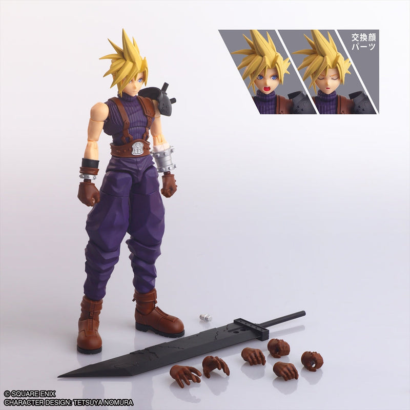 Square Enix Final Fantasy VII Structure Arts Cloud Strife Model Kit JAPAN