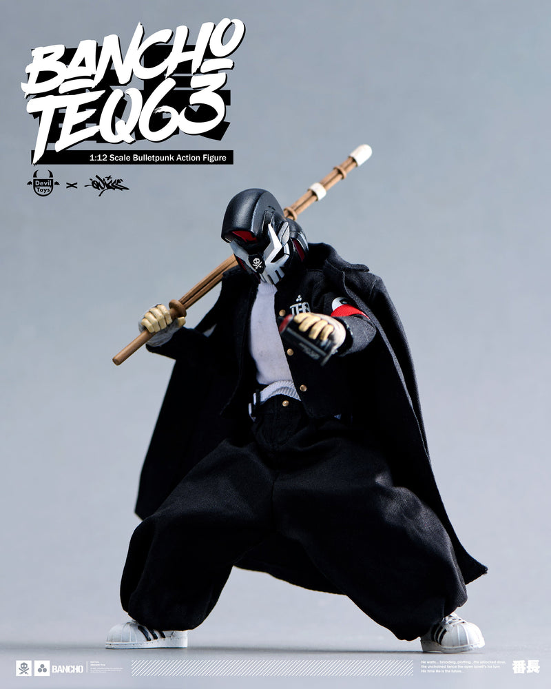 Devil Toys x Quiccs Bulletpunk Universe Bancho TEQ63 1/12 Action Figure JAPAN