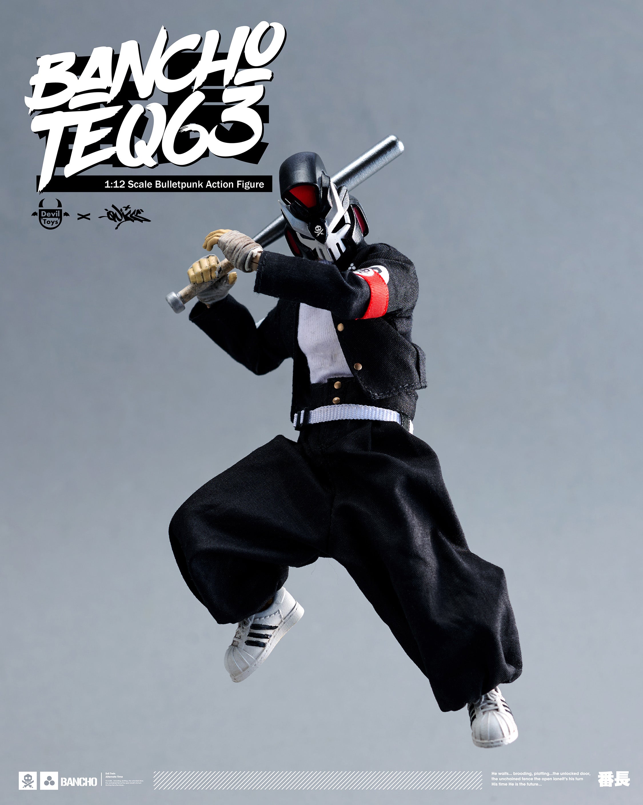 Devil Toys x Quiccs Bulletpunk Universe Bancho TEQ63 1/12 Action