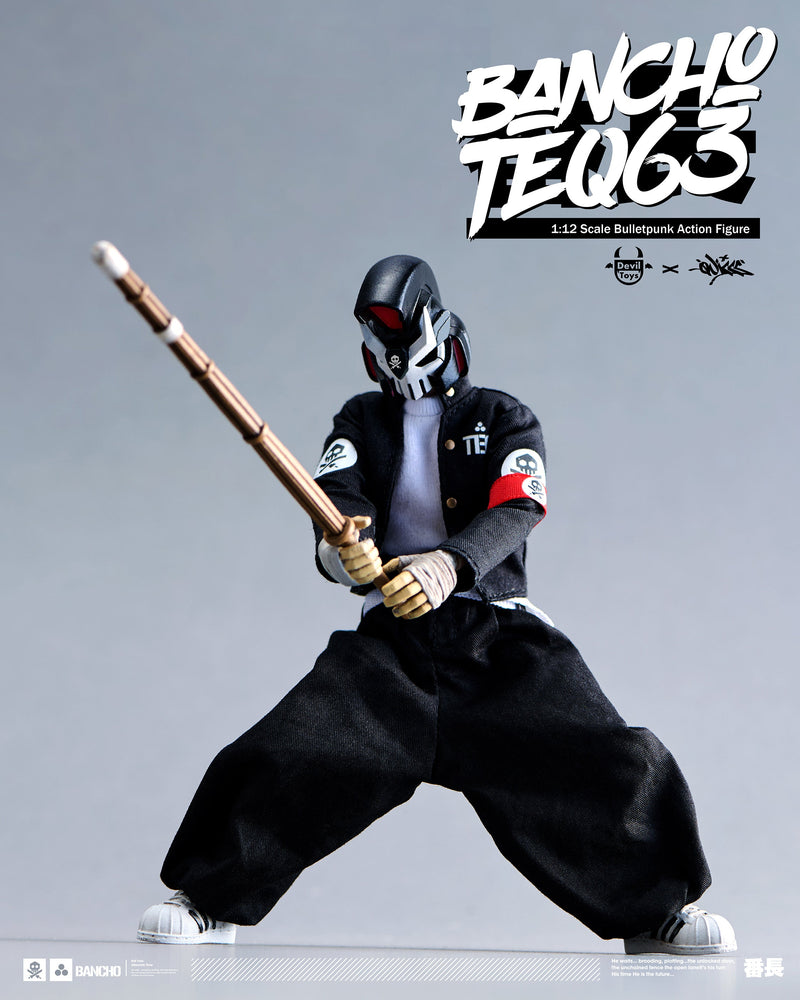 Devil Toys x Quiccs Bulletpunk Universe Bancho TEQ63 1/12 Action Figure JAPAN