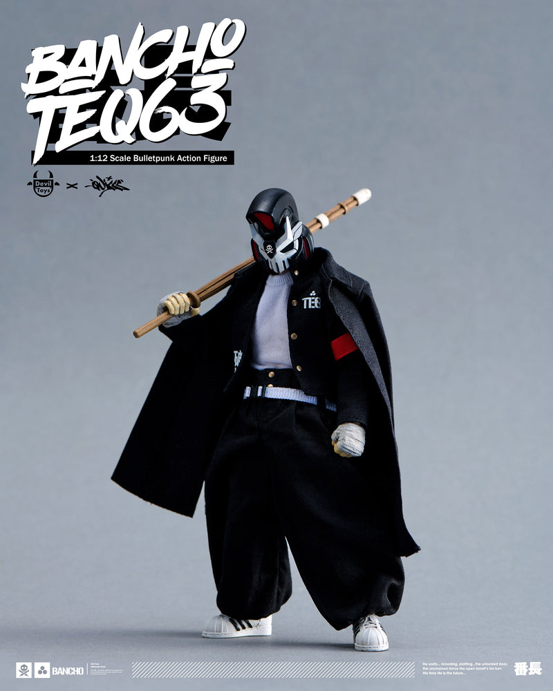 Devil Toys x Quiccs Bulletpunk Universe Bancho TEQ63 1/12 Action Figure JAPAN