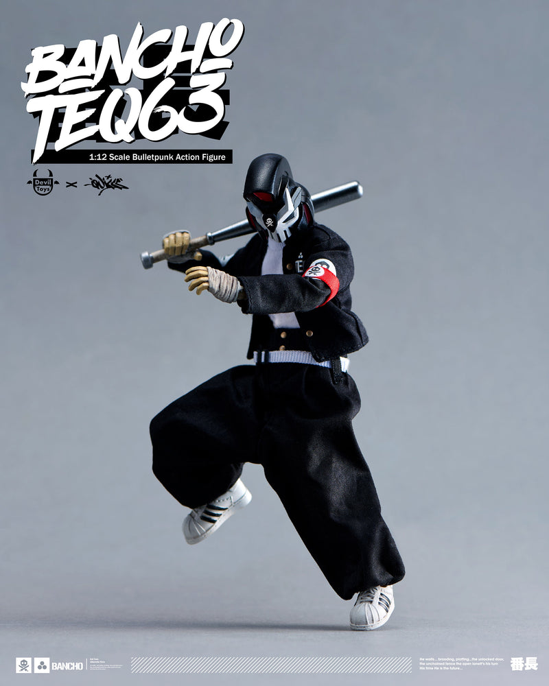 Devil Toys x Quiccs Bulletpunk Universe Bancho TEQ63 1/12 Action Figure JAPAN