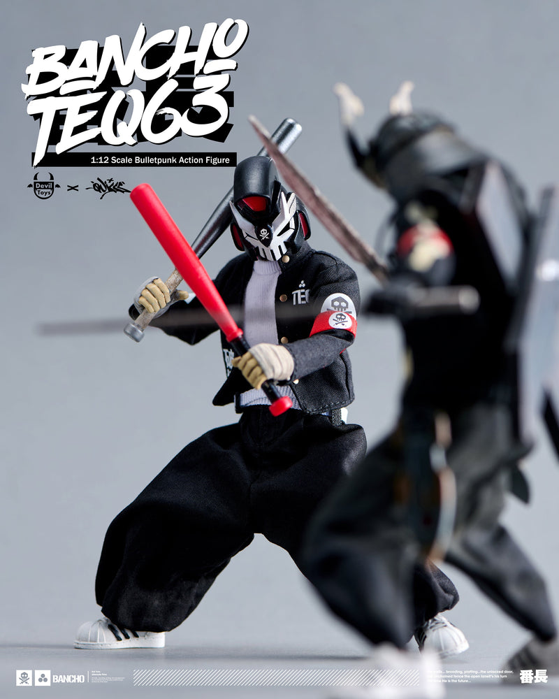 Devil Toys x Quiccs Bulletpunk Universe Bancho TEQ63 1/12 Action Figure JAPAN