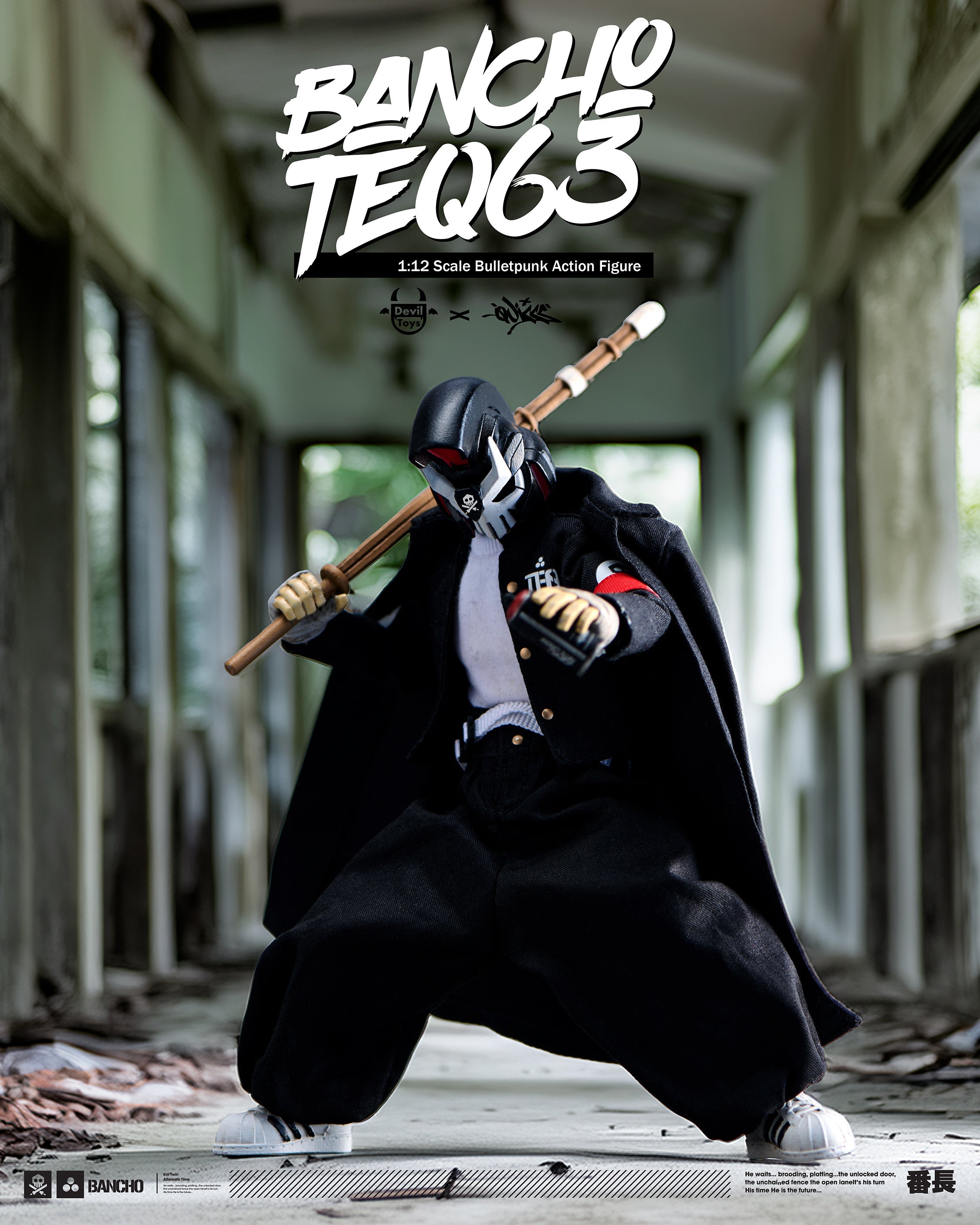 Devil Toys x Quiccs Bulletpunk Universe Bancho TEQ63 1/12 Action