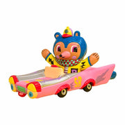 Kenelephant Sunday Bear Pink Car Figure JAPAN OFFICIAL