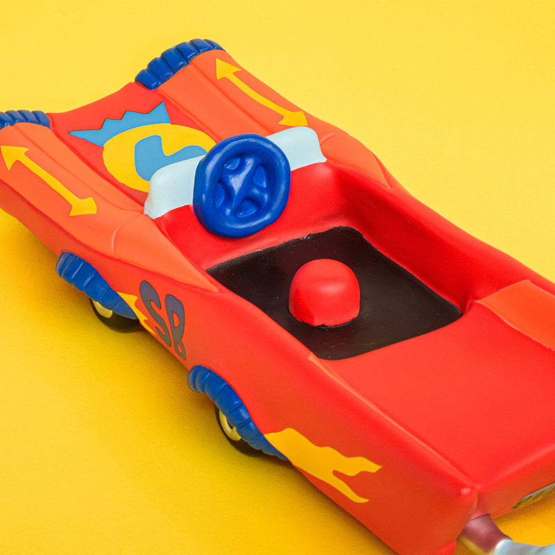 Kenelephant Sunday Bear Red Car Figure JAPAN OFFICIAL