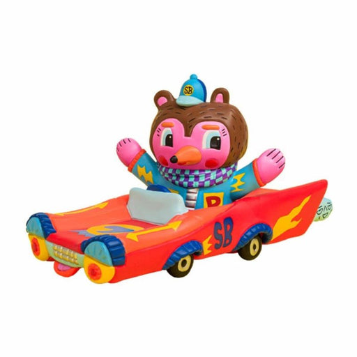 Kenelephant Sunday Bear Red Car Figure JAPAN OFFICIAL