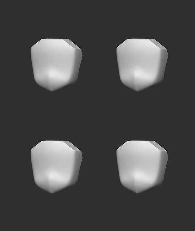 Daibadi Production Polynian Face Part Set Motoroid Type Beta JAPAN OFFICIAL