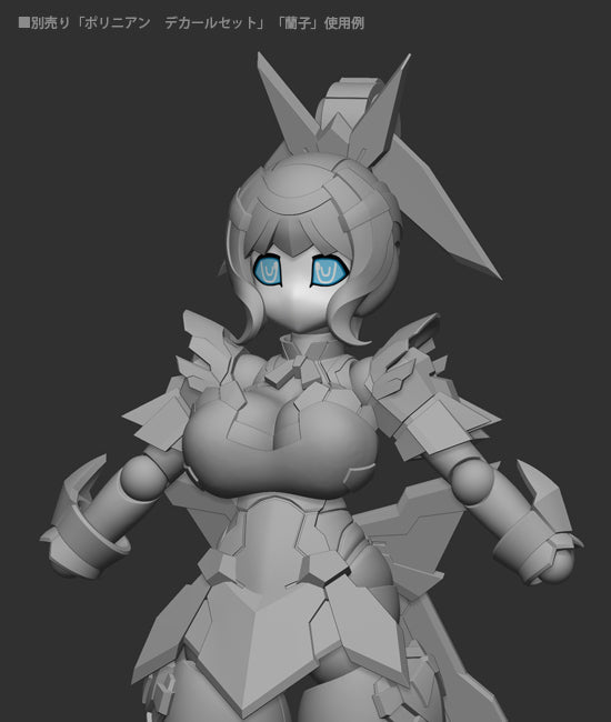 Daibadi Production Polynian Face Part Set Motoroid Type Beta JAPAN OFFICIAL